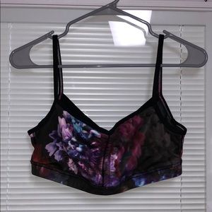 Lululemon Floral sports bra